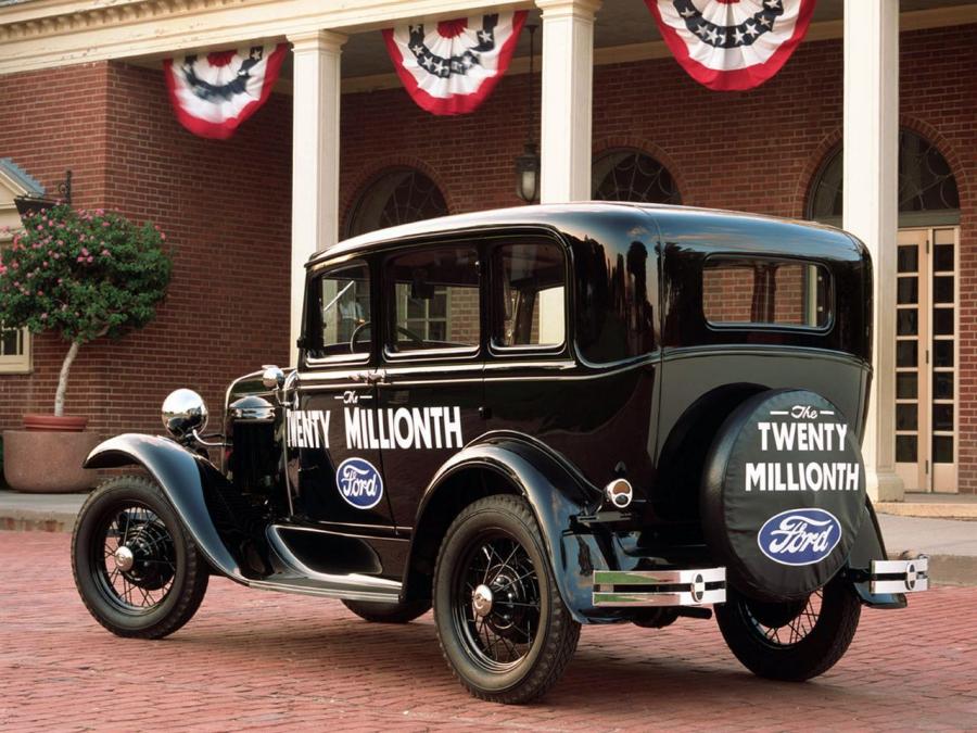  Ford Model A Town Sedan 1930 года  (фото 8 из 10)
